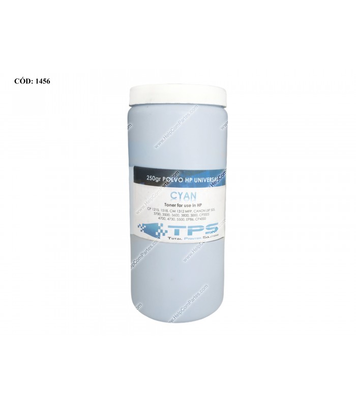 BOTELLA HP 2600 CYAN (250G)
