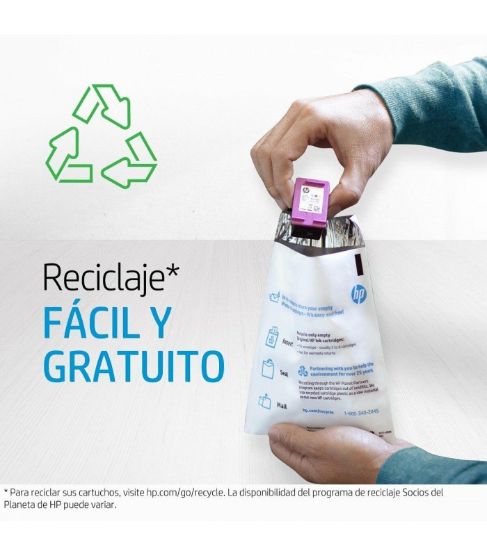 CARTUCHO HP 667XL COLOR DESKJET 1275/2374/2375/2376/2775/2776/6475/6476 3YM80AL 330 PAG