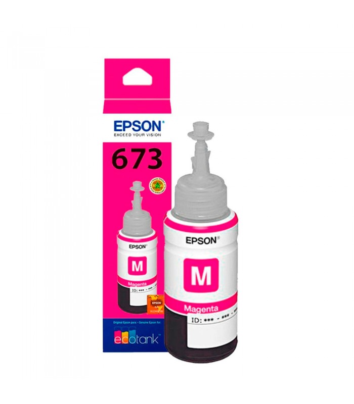 BOTELLA EPSON MG 673 T673320-AL/ L800 L805 L810 L850 L1800 70ML 4000 PAG
