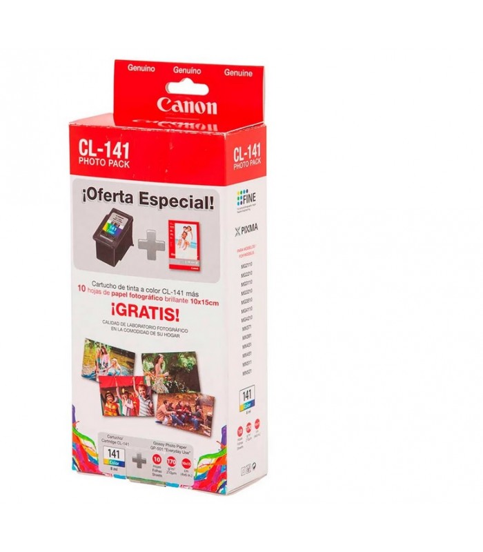 CARTUCHO CANON CL-141 MG2110/MG2210/3110/4110 COLOR