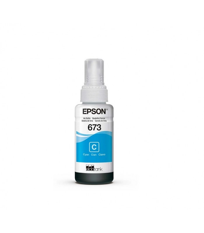 BOTELLA EPSON CY 673 T673220-AL/ L800 L805 L810 L850 L1800 70ML 4000 PAG