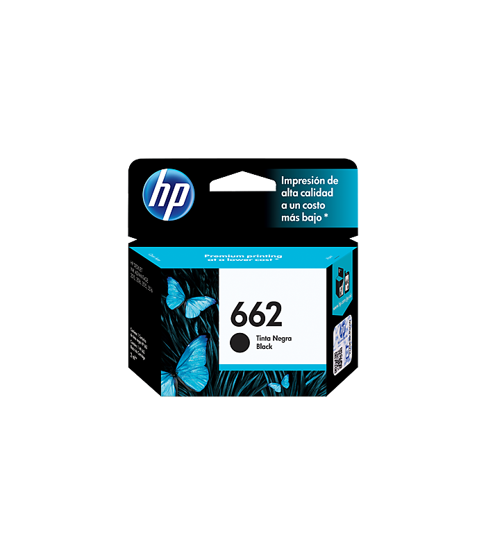 CARTUCHO HP 662 NEGRO DESKJET 2515/2516/3515/3516 120 PAG CZ103AL